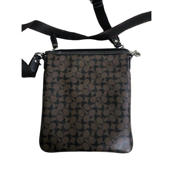 Coach Crossbody Shoulder Bag Purse Brown - Picture 2 of 4